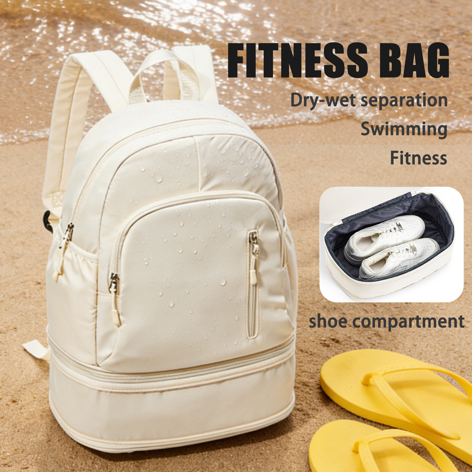 Women'S Shoes Volleyball - Gym Backpack for Women, Waterproof Sports