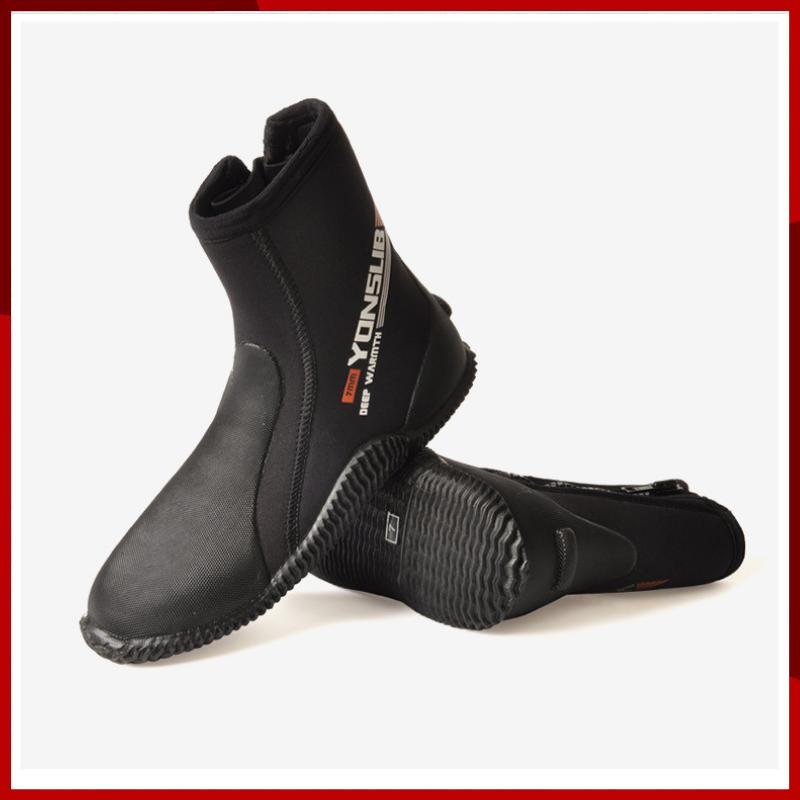 Women'S Shoes Professional - 7MM Neoprene Diving Boots High Upper