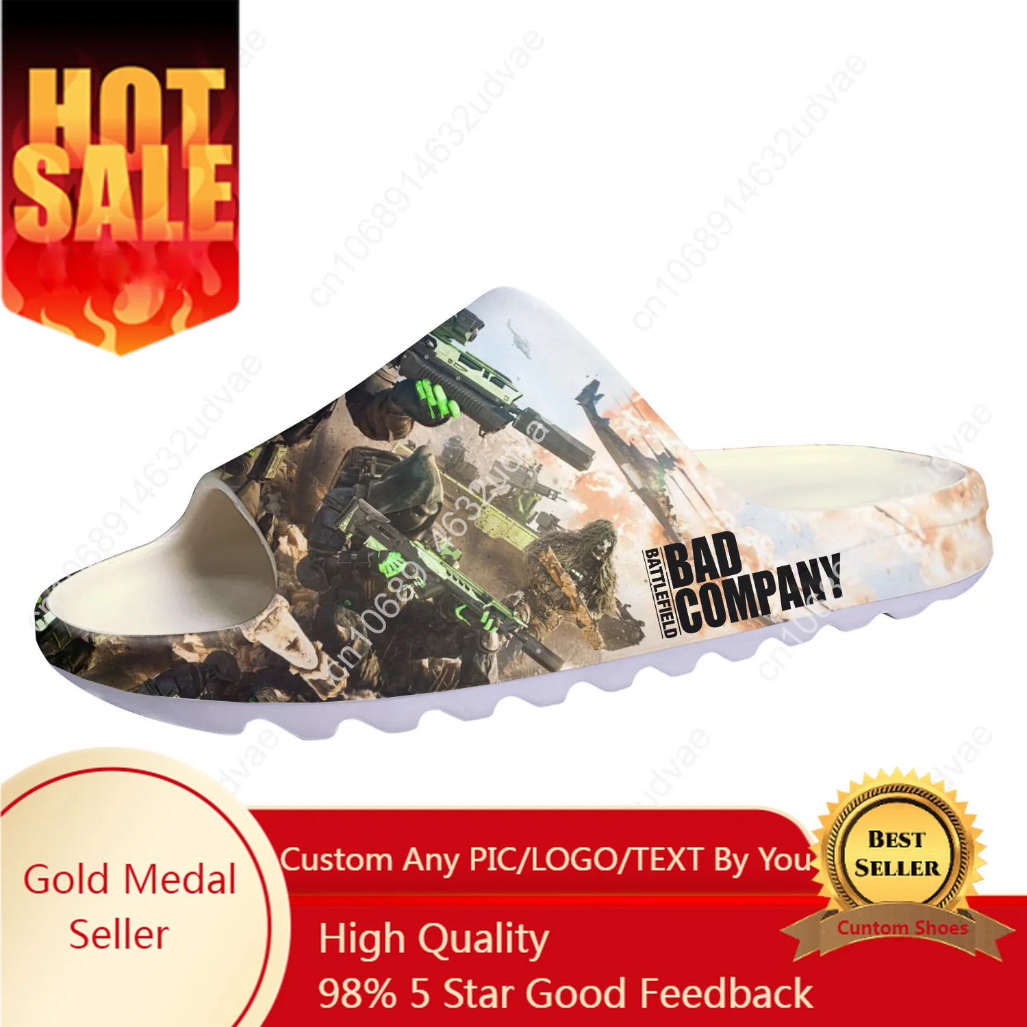 Battlefield Custom Made Soft S - Women'S Shoes Clogs reseña y precio