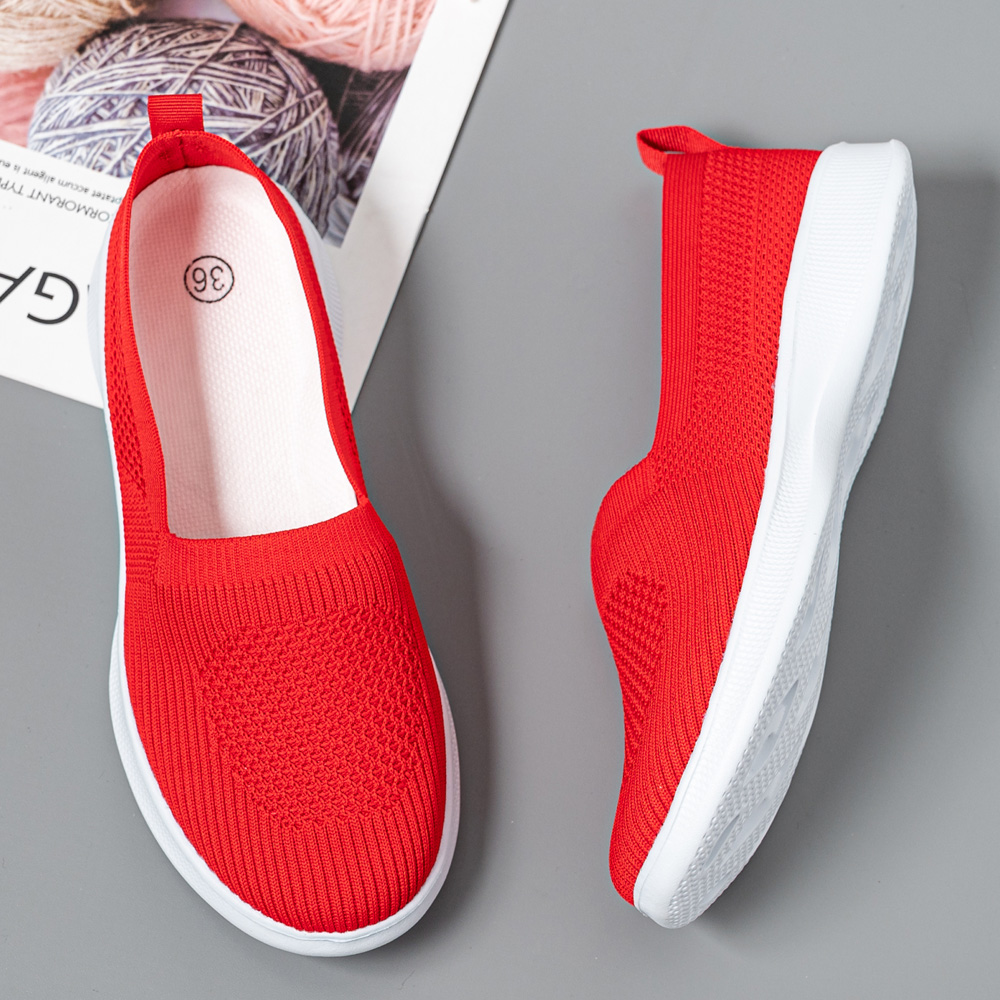 Summer Women Shoes Knitted Soc - Women Shoes Skechers reseña y precio