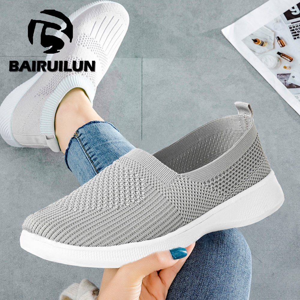 Summer Women Shoes Knitted Soc - Women Shoes Skechers reseña y precio