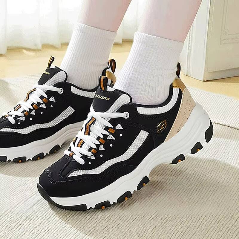 Skechers D Lites Women Chunky  - Women Shoes Skechers reseña y precio