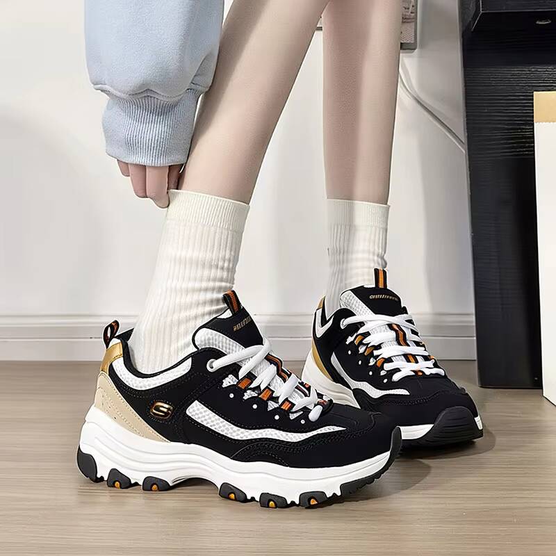 Skechers D Lites Women Chunky  - Women Shoes Skechers reseña y precio