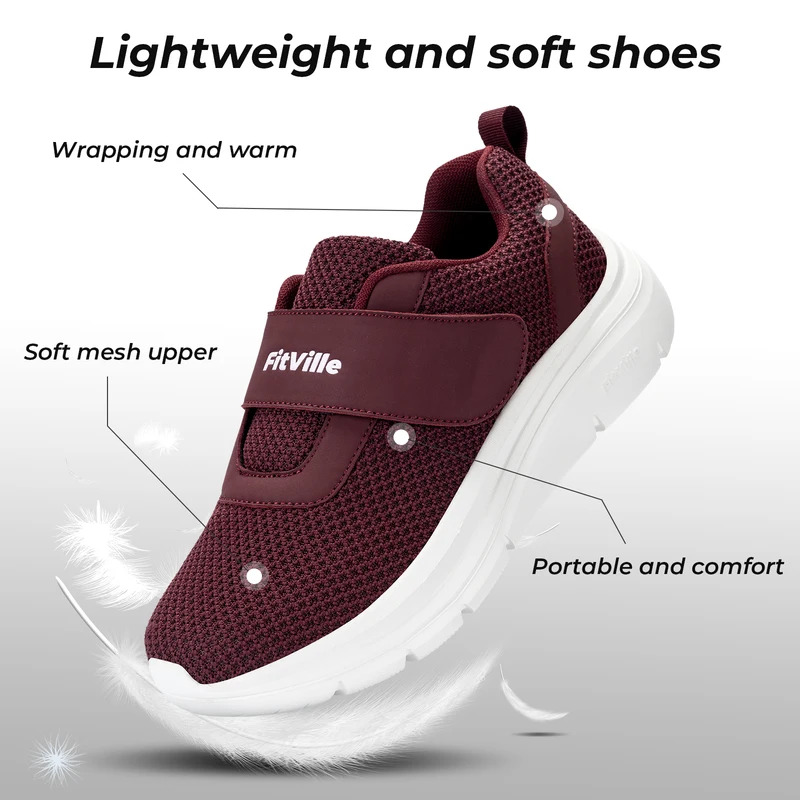 FitVille Sneakers Women'S Shoe - Women'S Shoes For Wide Feet reseña y precio