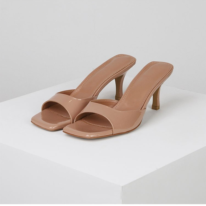 New Summer Women's Slippers Lu - Metallic Heel Sandal reseña y precio