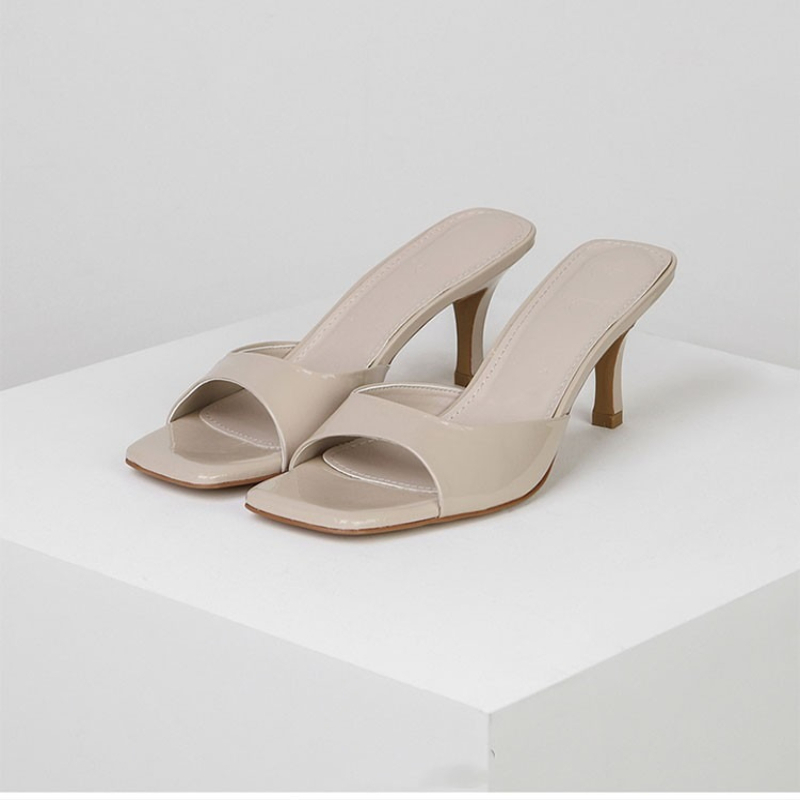 New Summer Women's Slippers Lu - Metallic Heel Sandal reseña y precio