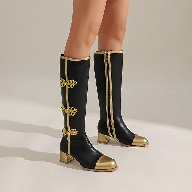 Big Size Fashion Knee High Boo - Knee High Boots Women reseña y precio