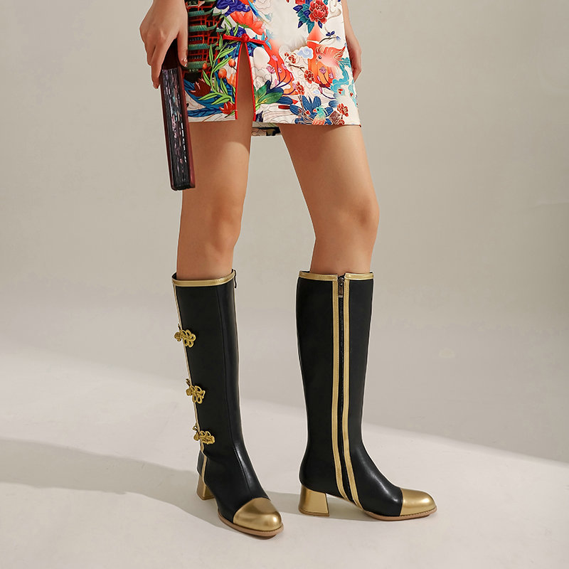 Big Size Fashion Knee High Boo - Knee High Boots Women reseña y precio
