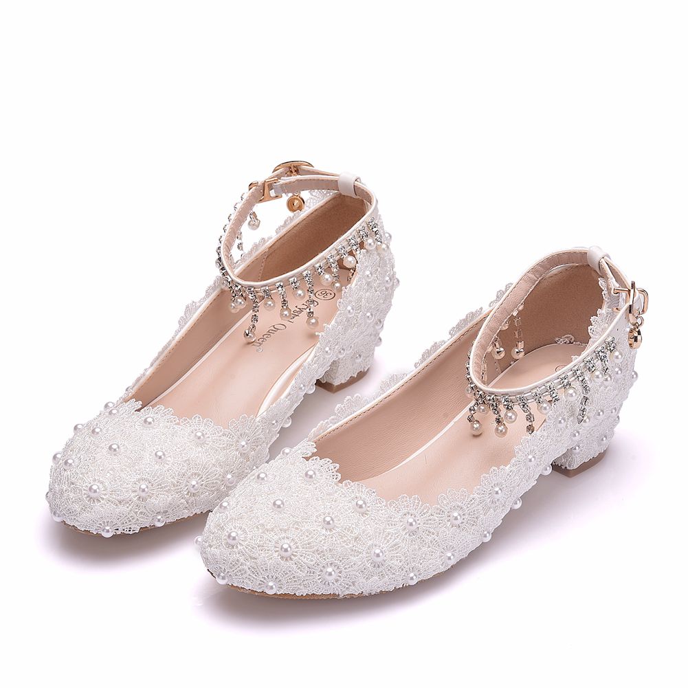 Women's Closed Toe Low Chunky  - Women'S Shoes Round Toe reseña y precio