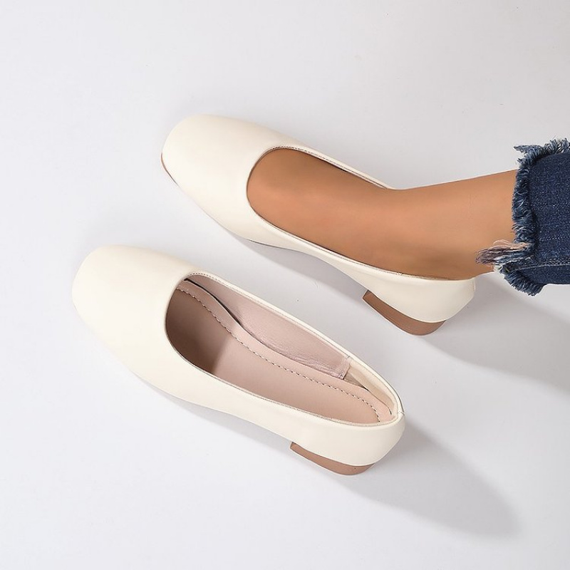 Soft Leather Round Toe Slip-On - Women'S Shoes Round Toe reseña y precio
