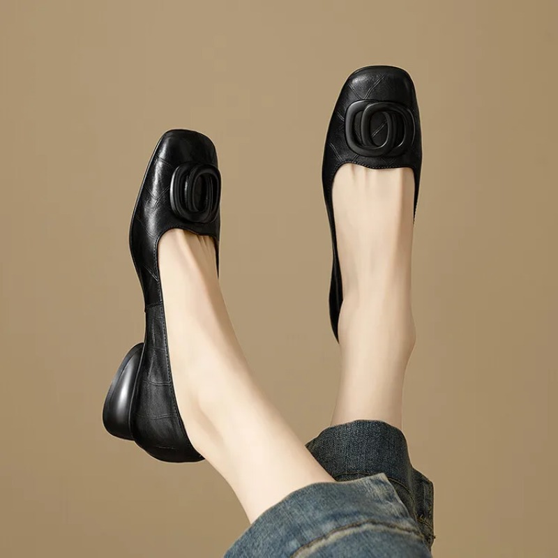 French Style Women Shoes Pumps - Women'S Shoes Round Toe reseña y precio