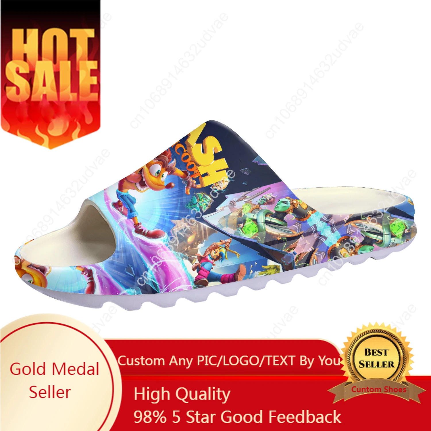 Crash Bandicoot Custom Made So - Women'S Shoes Clogs reseña y precio