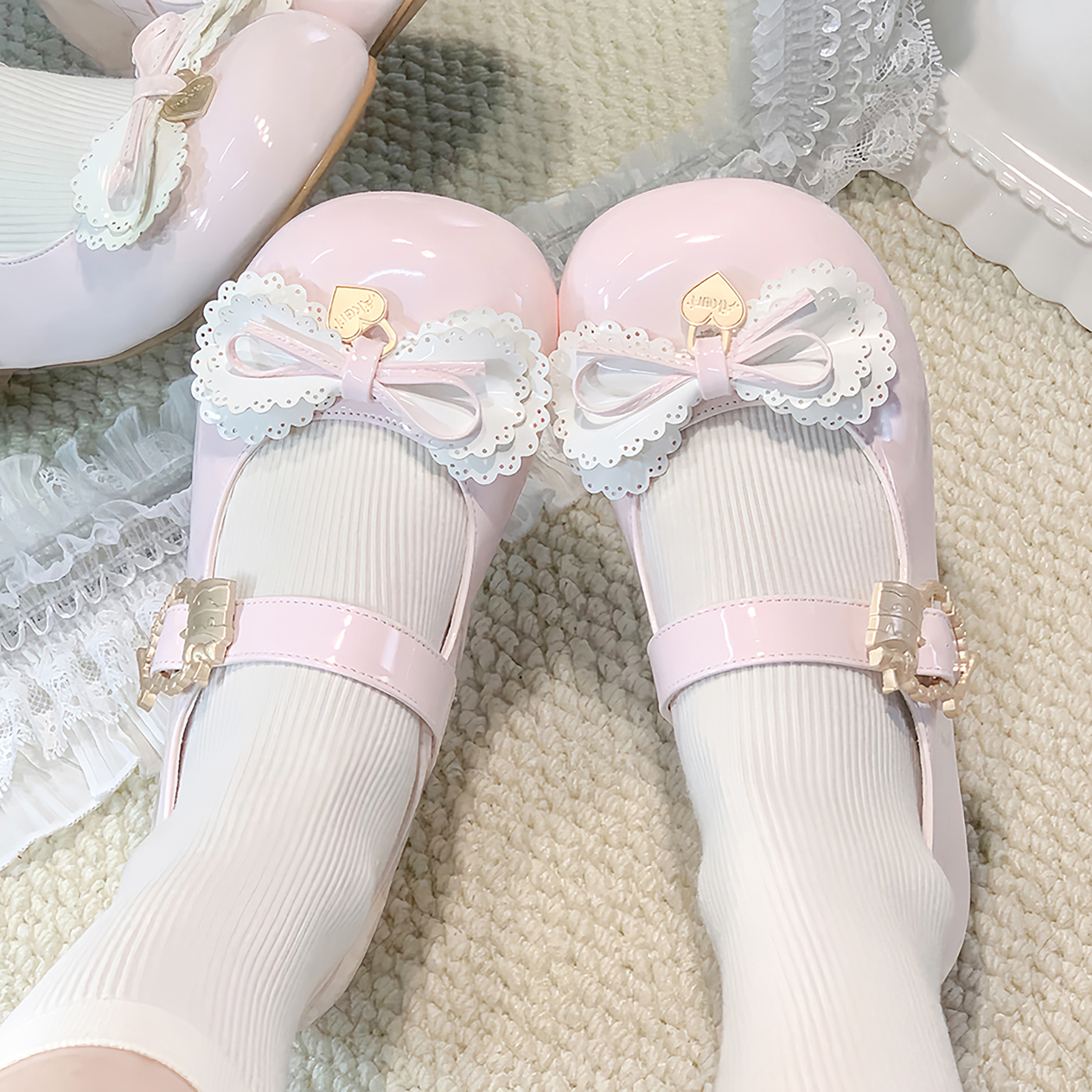 Women's Shoes Bowknot Lolita S - Women'S Shoes Round Toe reseña y precio