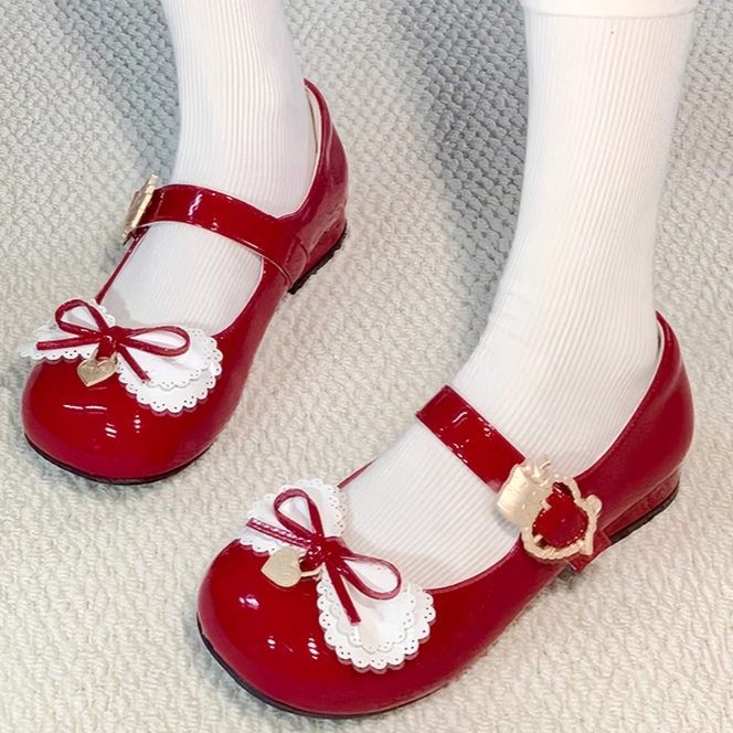 Women's Shoes Bowknot Lolita S - Women'S Shoes Round Toe reseña y precio