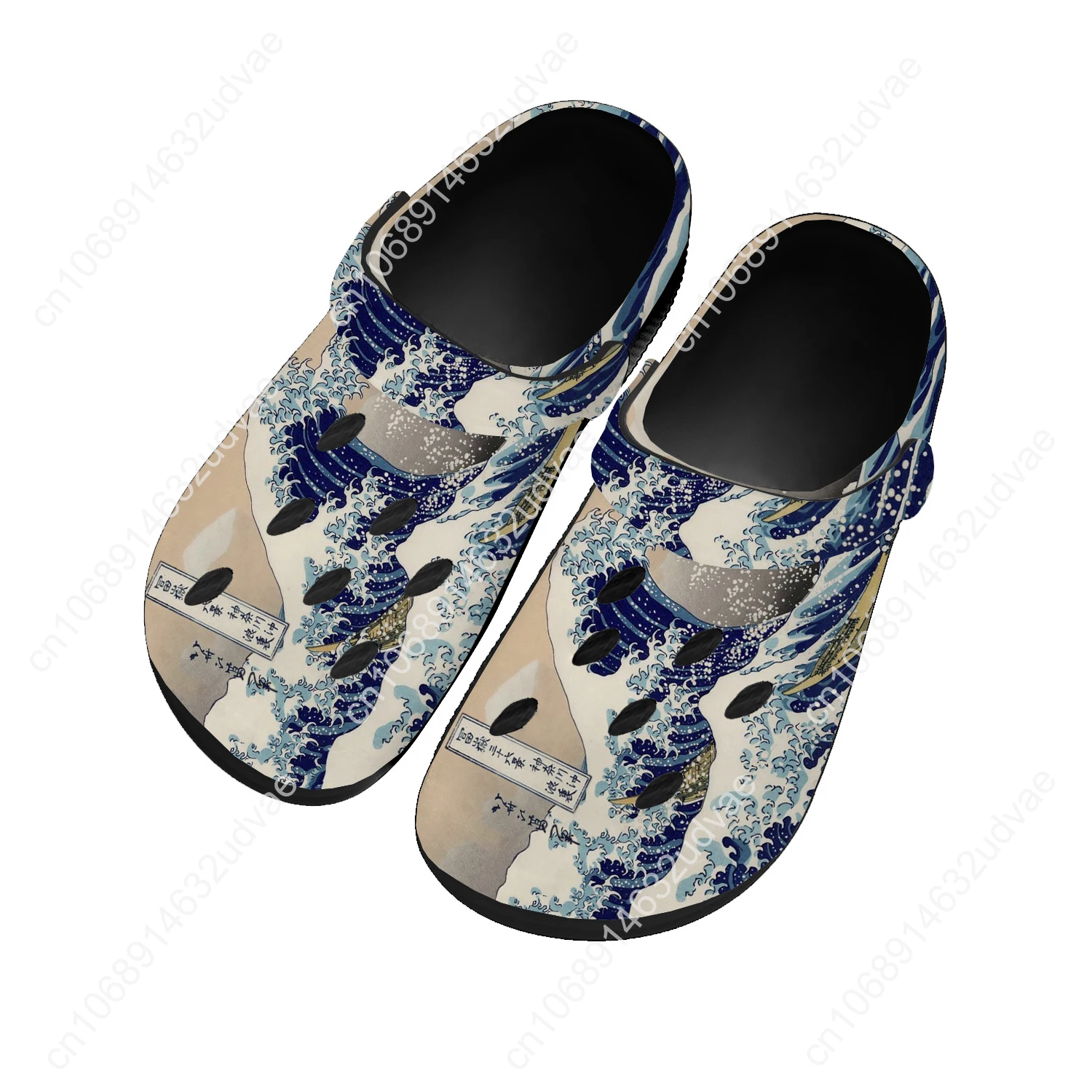 The Great Wave off Kanagawa Wa - Women'S Shoes Clogs reseña y precio