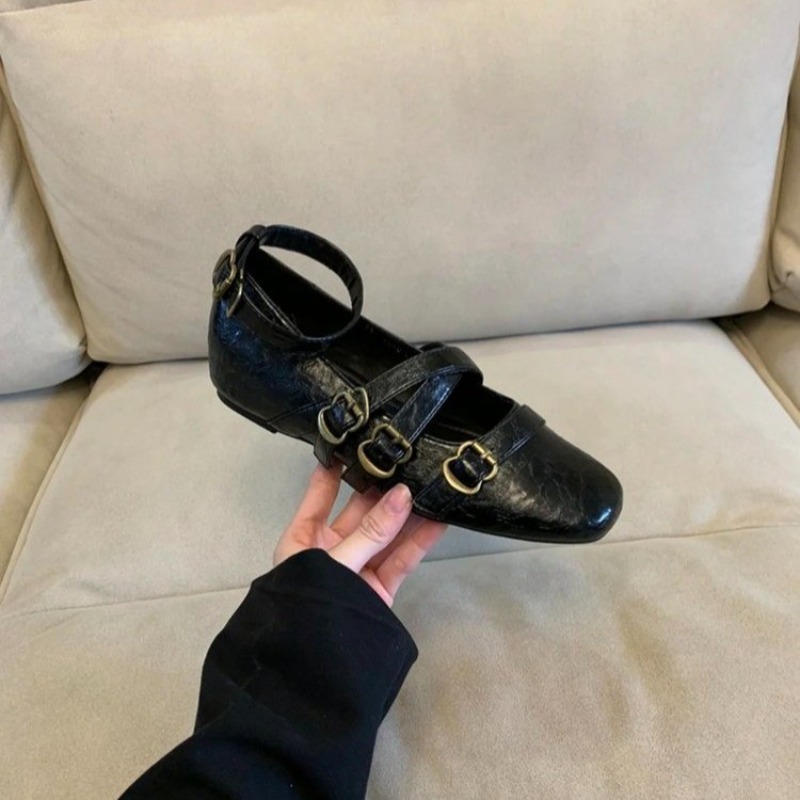 2025 New Square Toe Heightened - Women'S Shoes Round Toe reseña y precio