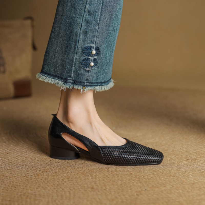 Square Toe Heeled Shoes Women  - Women Shoes Nb reseña y precio
