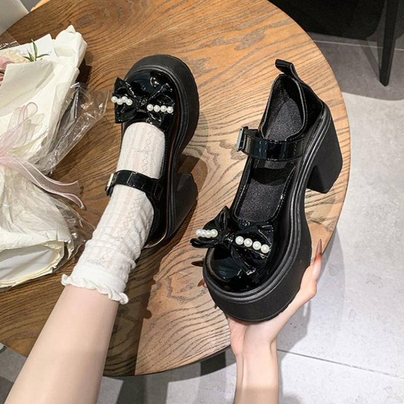 2026 Lolita Shoes Black Super  - Women'S Shoes Round Toe reseña y precio