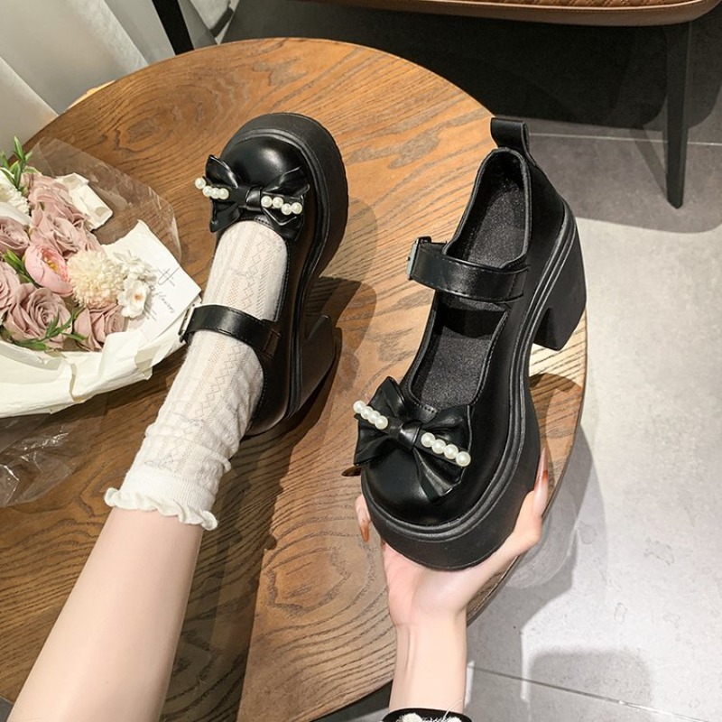 2026 Lolita Shoes Black Super  - Women'S Shoes Round Toe reseña y precio