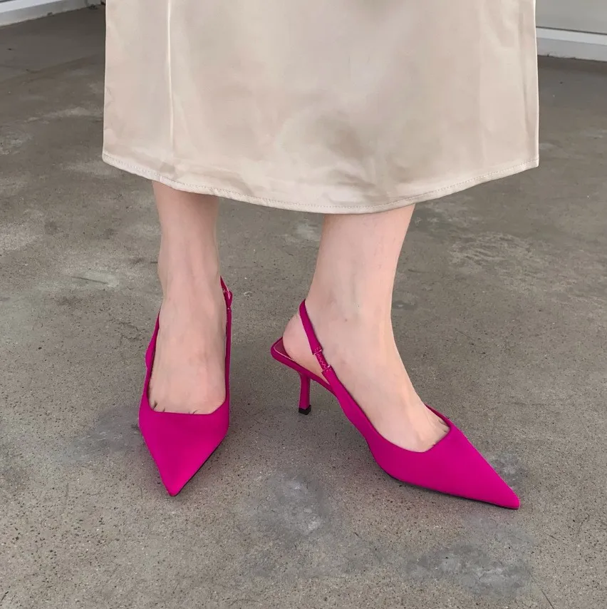Spring New 2025 Pointed Fine H - Women'S Shoes Clogs reseña y precio