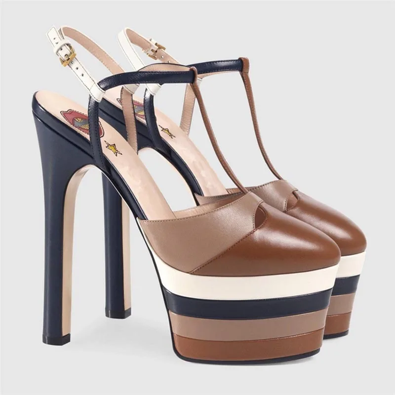 2026 Women's Round Head Sandal - Metallic Heel Sandal reseña y precio