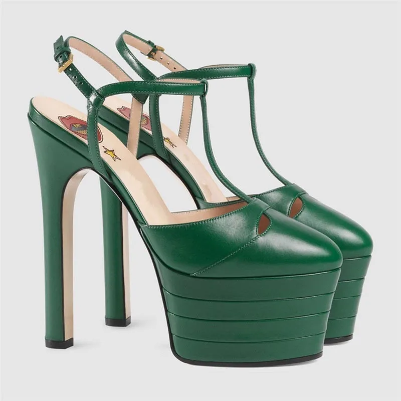 2026 Women's Round Head Sandal - Metallic Heel Sandal reseña y precio