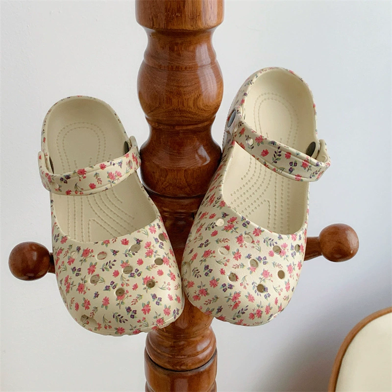 New Summer Floral Girls Ballet - Women'S Shoes Clogs reseña y precio