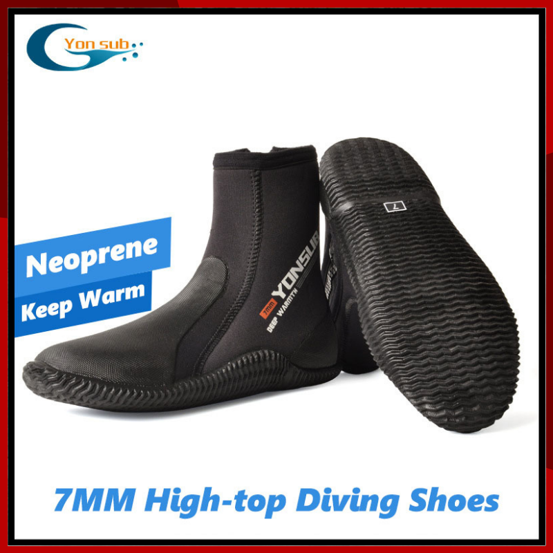 7MM Neoprene Diving Boots High - Women'S Shoes Professional reseña y precio