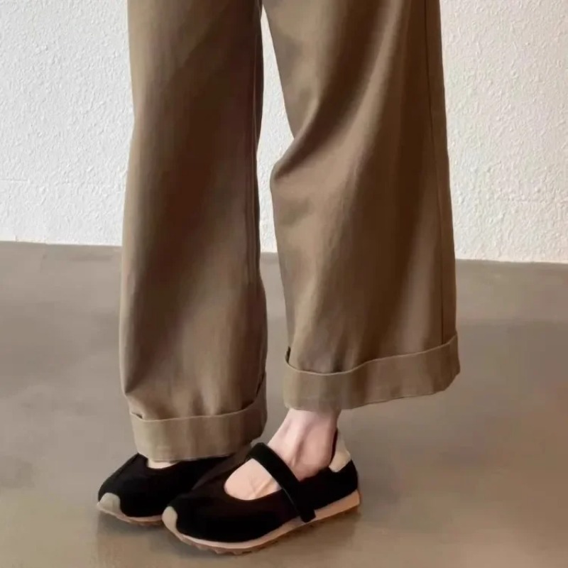 Leather Version 2025 New Style - Women'S Shoes Round Toe reseña y precio
