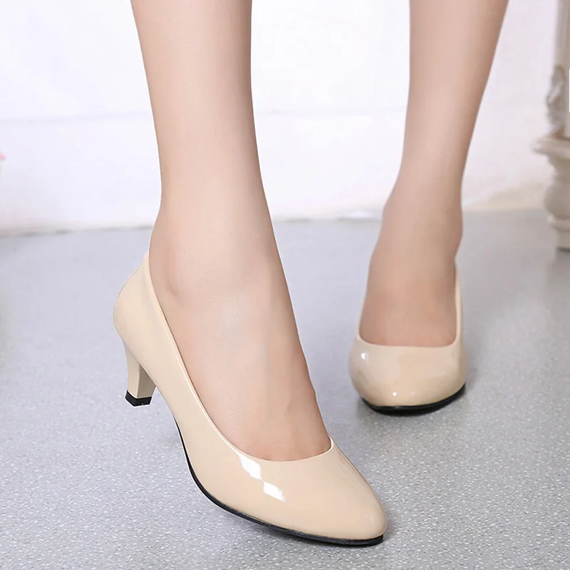 Female Pumps Nude Shallow Mout - Women'S Shoes Clogs reseña y precio
