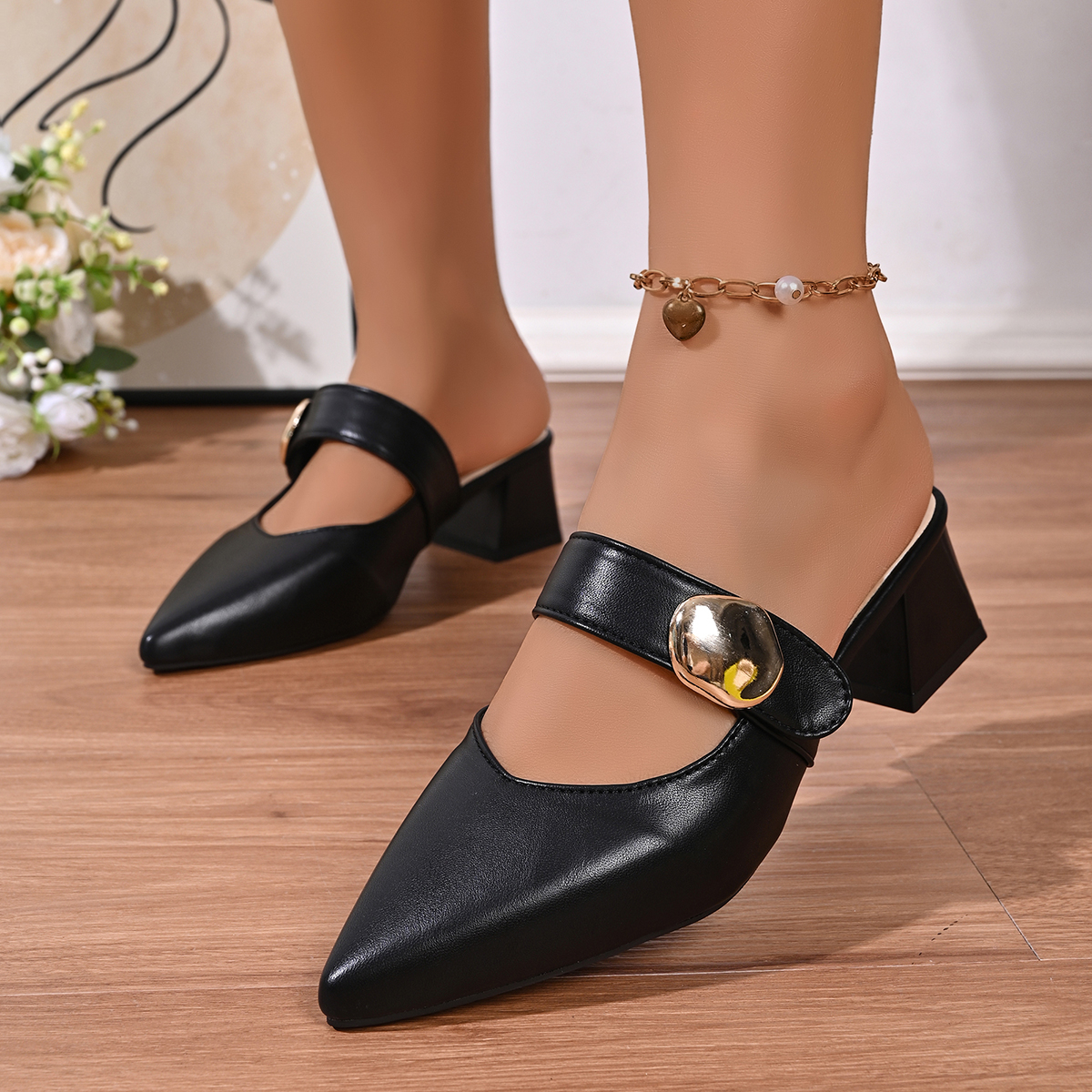 Women's 2026 New Pointed Elega - Women'S Shoes Professional reseña y precio