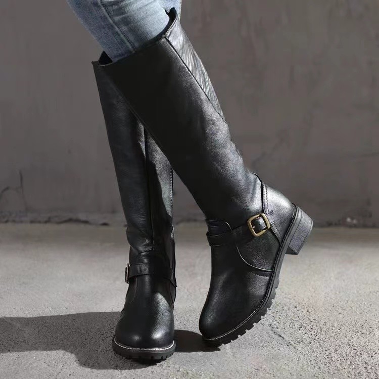 Winter Women's Riding Boots Ro - Knee High Boots Women reseña y precio