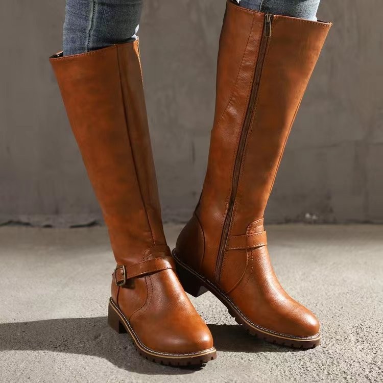 Winter Women's Riding Boots Ro - Knee High Boots Women reseña y precio