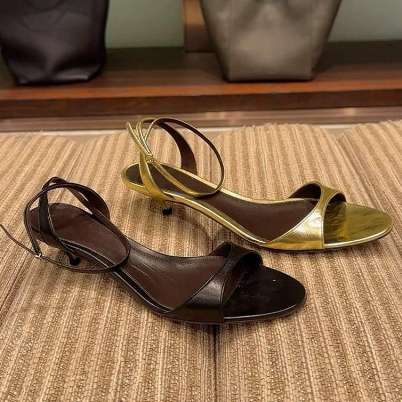 Fashion Sexy Women Genuine Lea - Women'S Shoes Kitten Heels reseña y precio