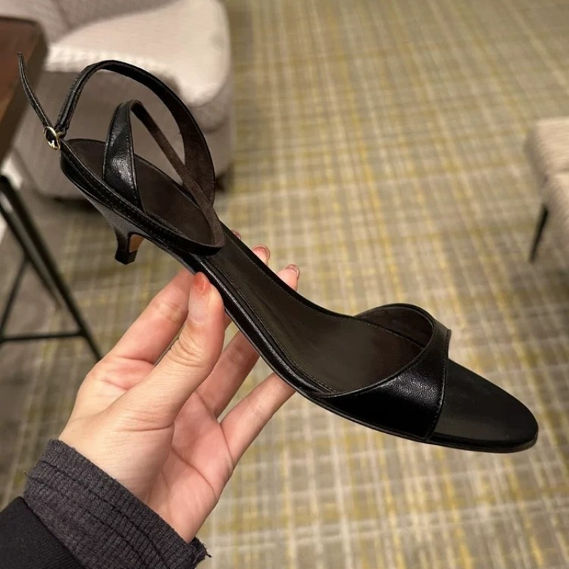 Fashion Sexy Women Genuine Lea - Women'S Shoes Kitten Heels reseña y precio